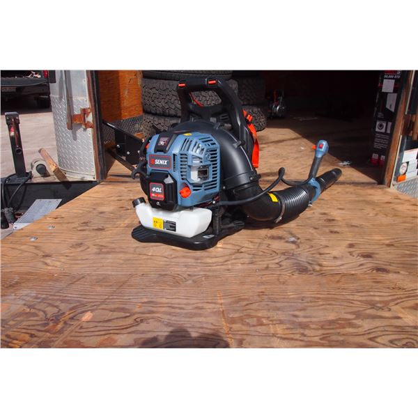Senix 49cc Back pack blower,  As new, runs good