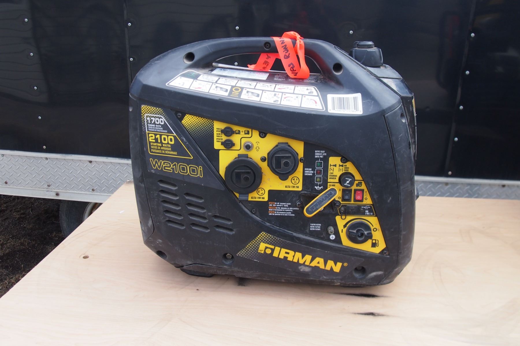Fireman 2100 watt generator, was running last summer, cant start this ...