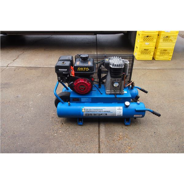 Gas Air Comp, 135 PSI Honda, Motor runs good