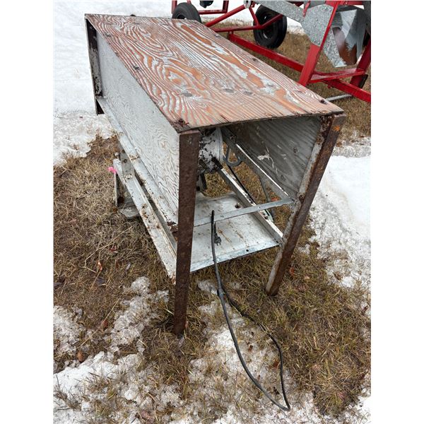 Chicken Plucker, c/w motor