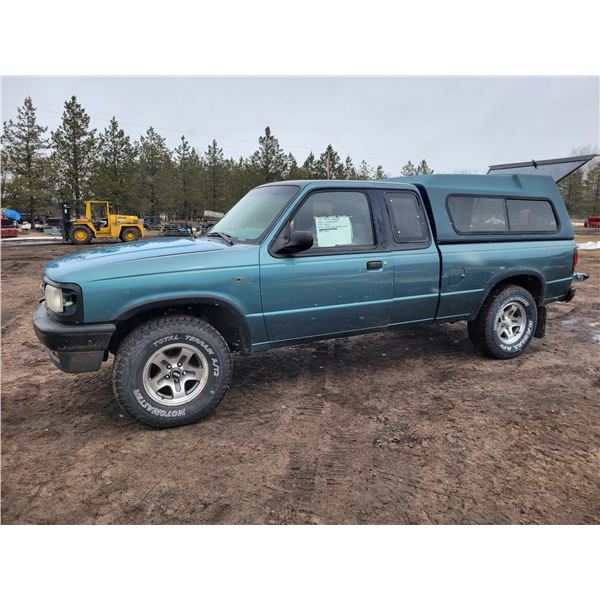 1994 Mazda Ranger Truck, 4L engine, showing 253,424 km, 31X10.50 R15 LT rubber, new cylinder heads,