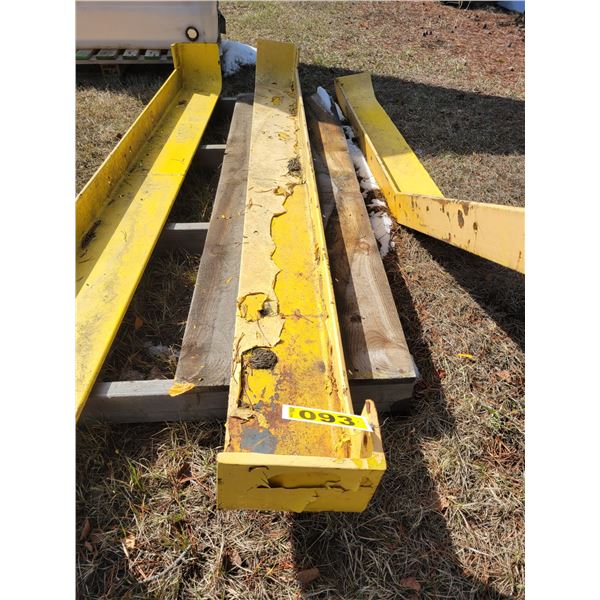 (Lot #'s 92, 93 & 94 are a Group Lot) Heavy duty yellow bumper