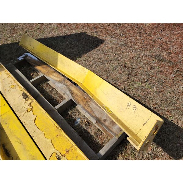 (Lot #'s 92, 93 & 94 are a Group Lot) Heavy duty yellow bumper