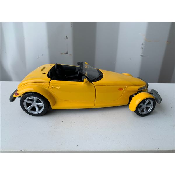 Dodge Prowler, Model #507, yellow, orig. box 1/24, 9 inch