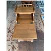 Image 1 : Corner table with storage