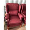 Image 2 : 2- Red Wing chairs. Very Good condition