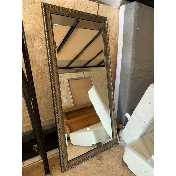Approx. 70 inch x 34 inch Framed mirror