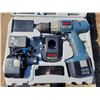 Image 4 : Ryobi cordless drill, 2 batteries, working order, Nattco tile cutter