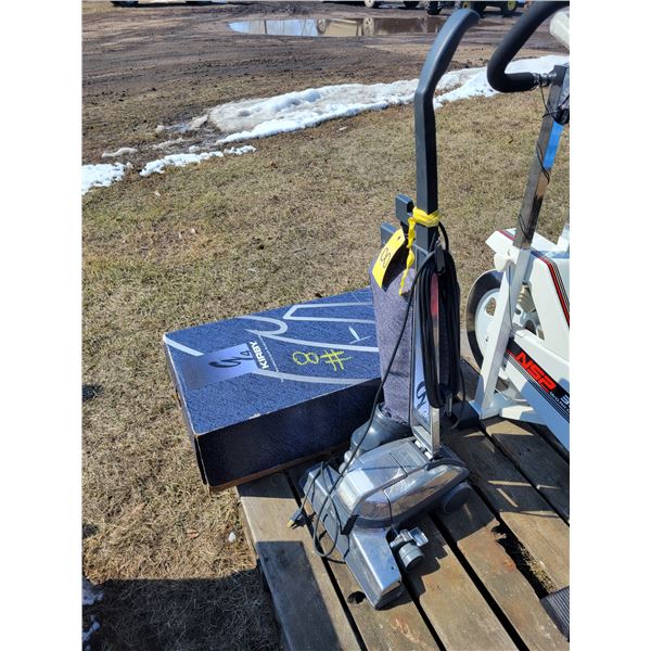 Kirby vacuum, works c/w attachments