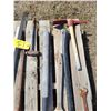 Image 3 : Pick, 14 lb. sledge, axe, misc. tools