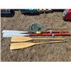 Image 1 : Fishnet, set of paddles, set of oars