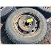 Image 2 : 2- 17 inch tires c/w 6-hole rims, 17 inch tire & 16 inch tire & dodge rim