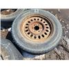 Image 5 : 2- 17 inch tires c/w 6-hole rims, 17 inch tire & 16 inch tire & dodge rim