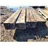 Image 2 : 4- 8 ft. Railroad ties, sold as is