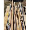 Image 3 : Pallet of misc. edging, pool cue & misc. wood