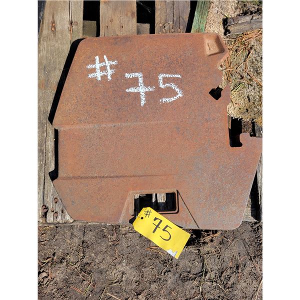 1- Tractor weight