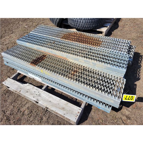 11- 12 inch x 60 inch Metal gratings