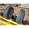 Image 7 : 4-Wheel hyd. Pallet forks