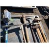 Image 3 : 3- Sledge hammers, crowbar, pick axe, squeegee, post auger, etc.
