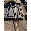 Image 4 : 3- Sledge hammers, crowbar, pick axe, squeegee, post auger, etc.