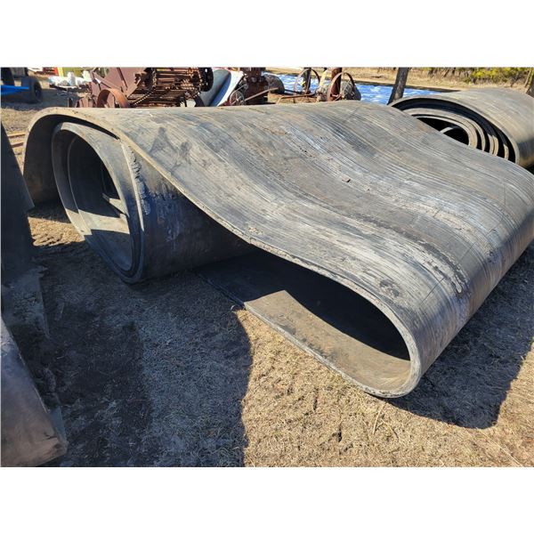 (Lot #'s 186, 187 & 188 are a Group Lot) Approx. 1 1/2 inch thick rubber matting, 85 inch wide by ap