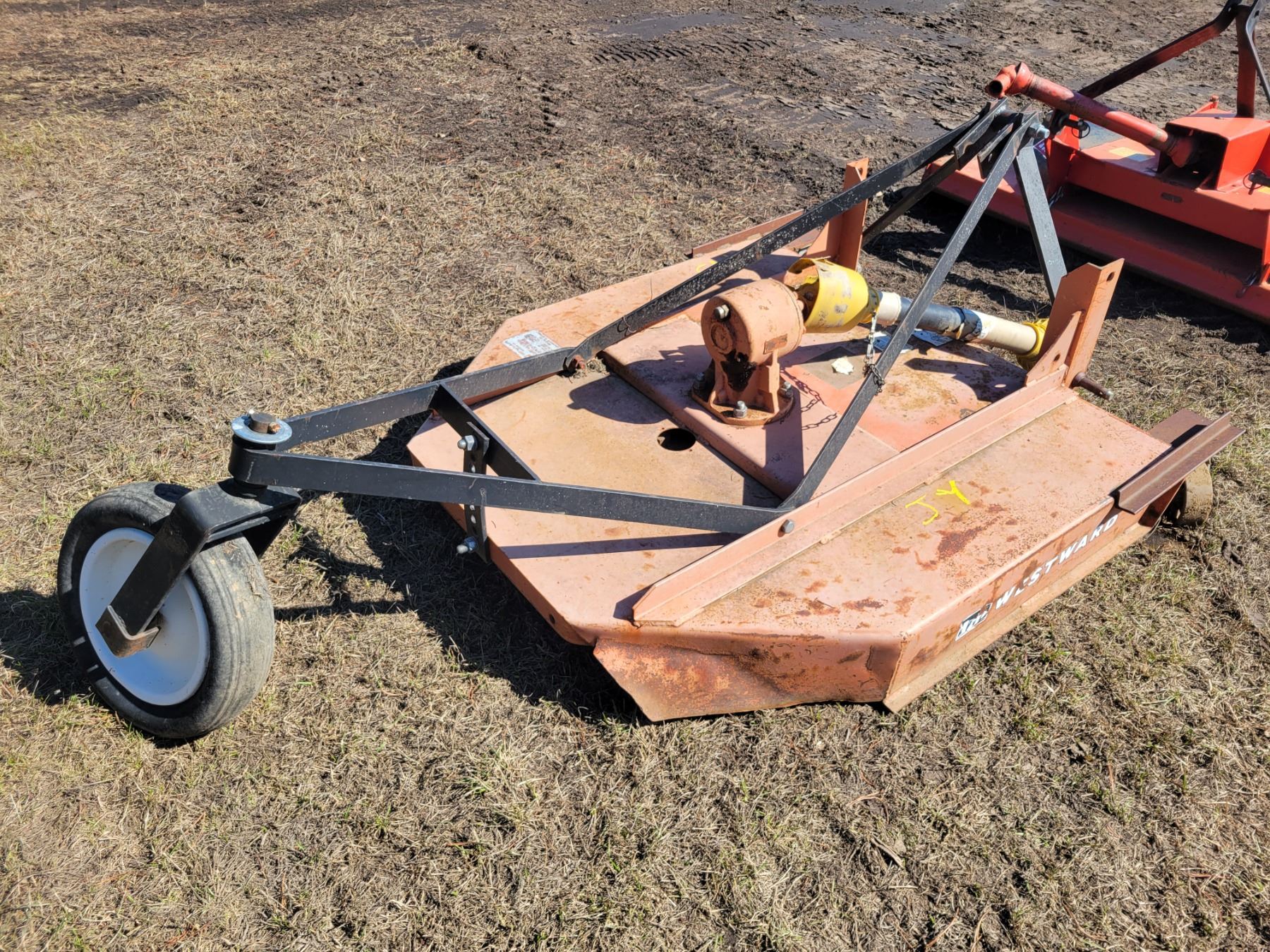 Westward 50” rough cut mower c/w 3 pt hitch.