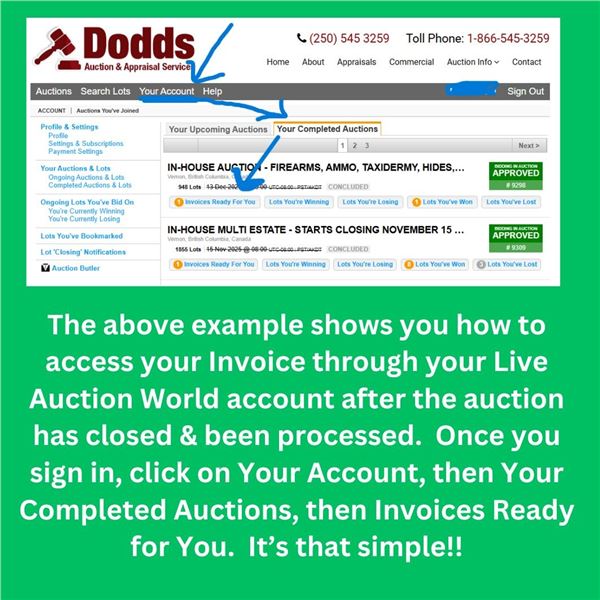 WE DON'T EMAIL INVOICES