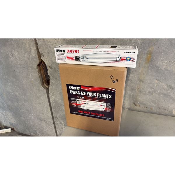 11 BOXES OF LIGHTENERG HORTICULTURAL PRODUCTS MDL:LE1000SHPS_ET25 GROW LIGHT BULBS 12PCS/CARTON