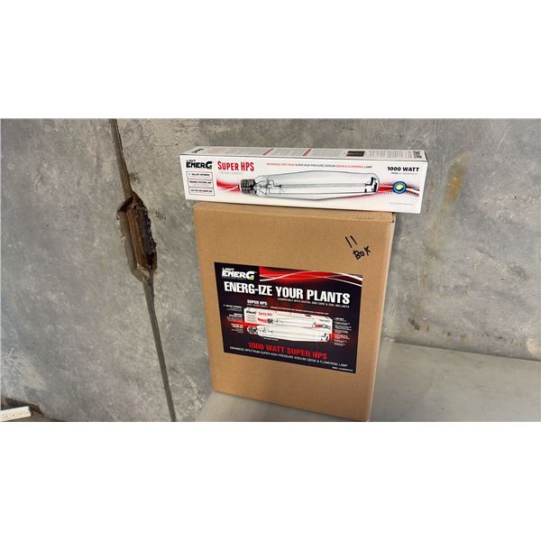 11 BOXES OF LIGHTENERG HORTICULTURAL PRODUCTS MDL:LE1000SHPS_ET25 GROW LIGHT BULBS 12PCS/CARTON