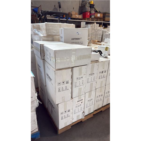 PALLET OF LIGHTENERGY CORD AND MOGUL SOCKET SET ASSEMBLY (342531) APPROX 22 PACKS