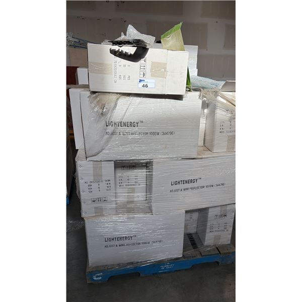 PALLET OF LIGHTENERGY WING REFLECTOR (344790) APPROX 21 PACKS