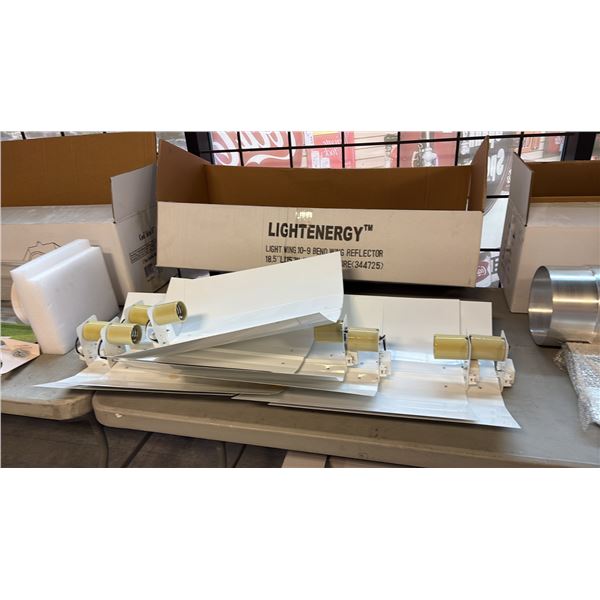 PALLET OF LE LIGHT WING 10-9 BEND WING REFLECTOR 18.5"L X 15"W W/ WIRE (344725)