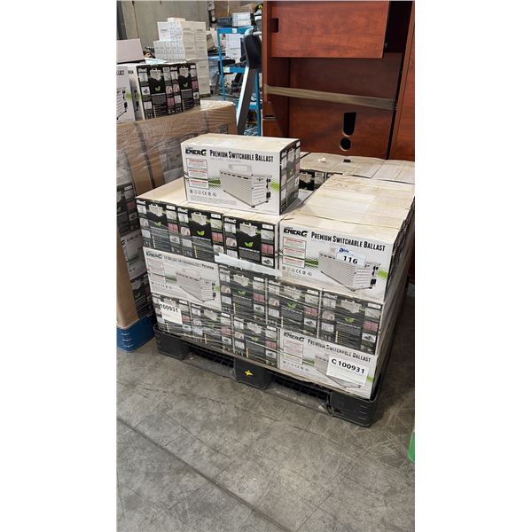 PALLET OF LIGHTENERG LE PREMIUM SWITCHABLE BALLAST KIT QUAD TAP 1000W APPROX 36 PACKS