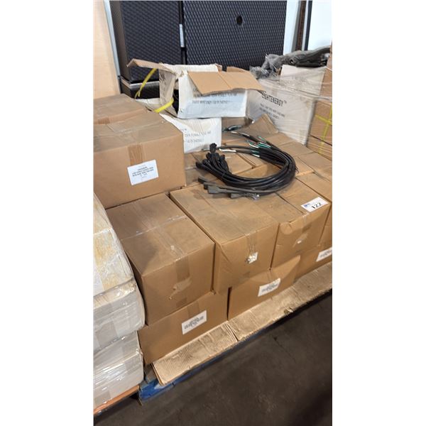 PALLET OF LIGHTENERGY FEMALE POWER CORD W/ BARE WIRE END