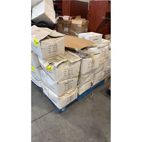 PALLET OF LIGHTENERGY 12' POWER CORD W/ MALE PLUG AND BARE WIRE END