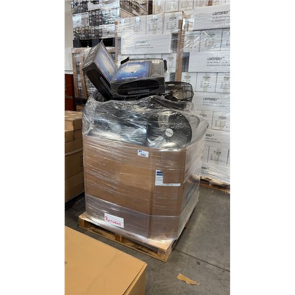 PALLET OF ASSORTED FANS