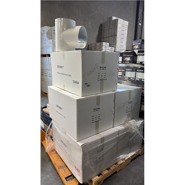 PALLET OF LIGHTENERGY THERMOFLO T CONNECTOR 12"X12"X12" (323654)