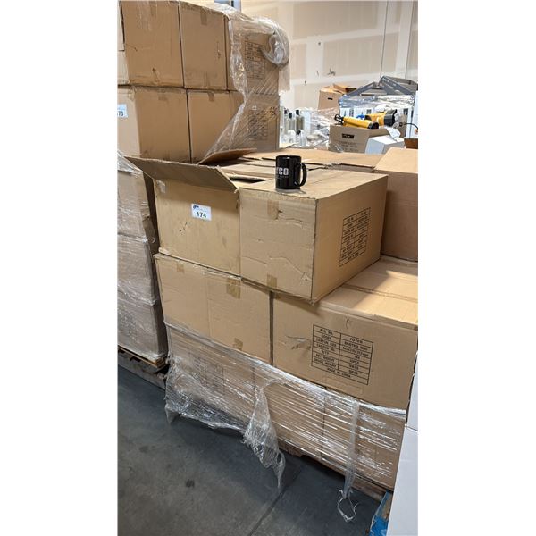 PALLET OF BISTRO MUGS