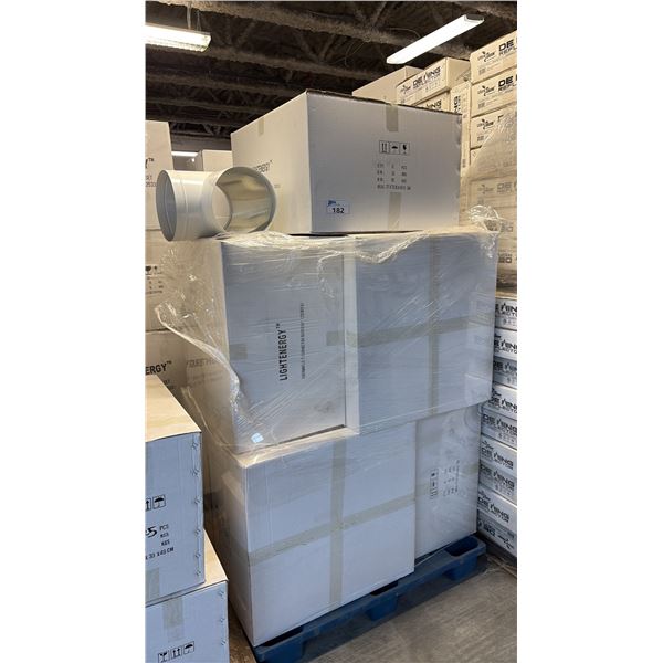 PALLET OF LIGHTENERGY THERMOFLO T CONNECTOR 10X10X10"