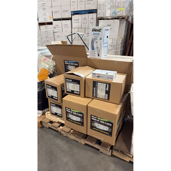PALLET OF LIGHTENERG FLOWERING LAMP INCL LE400SHPS_ET18 AND MORE