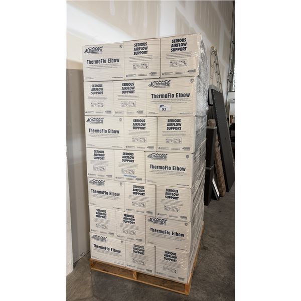 70 BOXES OF THERMOFLO ELBOW 4" TO 6" FLEXIBLE DUCTS
