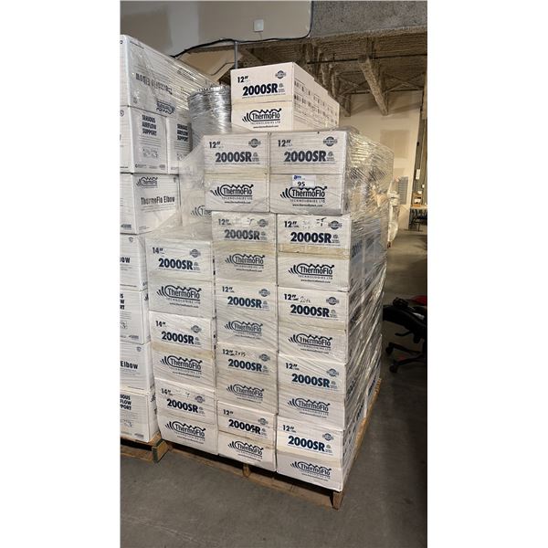 52 BOXES OF THERMOFLO 2000SR 12" FLEXIBLE DUCTS