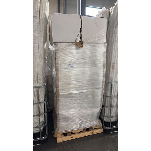 PALLET OF PLASTIC PALLET COVER 20 BOXES