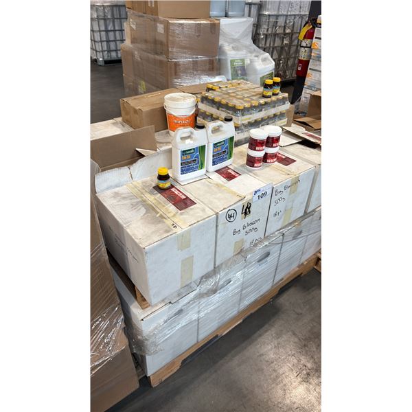 PALLET OF PLANT HEALTH ENHANCEMENT INCL NUTRILIFE SM-90 AND MORE