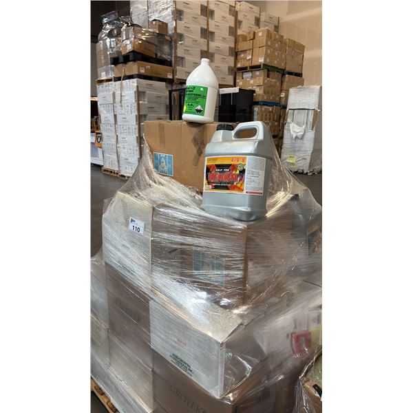 PALLET OF ASSORTED PLANT NUTRIENTS
