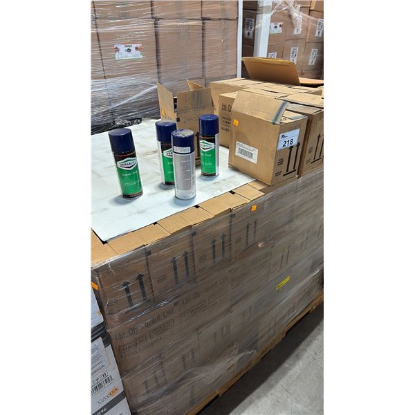 160 BOXES OF ROYAL BLUE ENAMEL SPRAY PAINT 6/BOX
