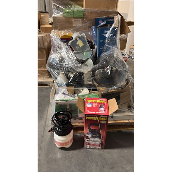 GILMOUR SPRAYER, ASSORTED SPRAYERS AND MISC HORTICULTURE MISC