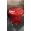 Image 2 : 12 RED BIO HAZARD RECEPTACLES
