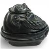 Image 2 : Vintage Boma "Otter" Lidded Spirit Box (5" x 4" x 4" tall)