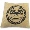Image 2 : 2 Haida Design Chenille Throw Pillows (Zippered - 16" X 16")